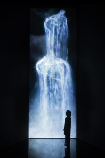 Universe of Water Particles – Future World at ArtScience Museum (Credit to teamLab)